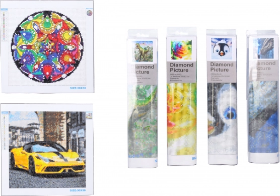 Kreativset Diamantmalerei 30x30 cm