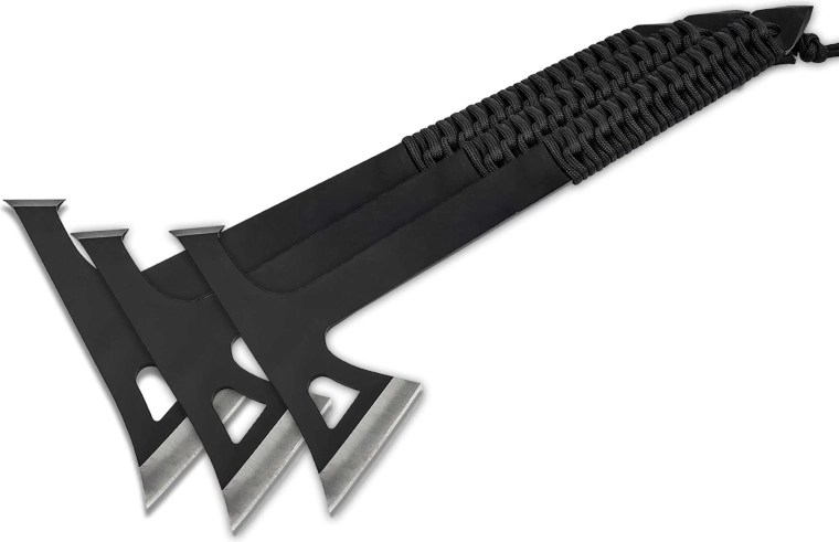 Böker Plus Mohican Wurfbeil-Set, schwarz, Nylon-Etui