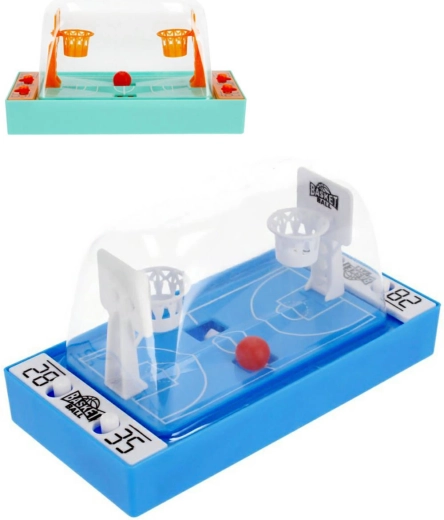MEGA CREATIVE Mini-Tischbasketball für zwei Spieler – 1 Stück