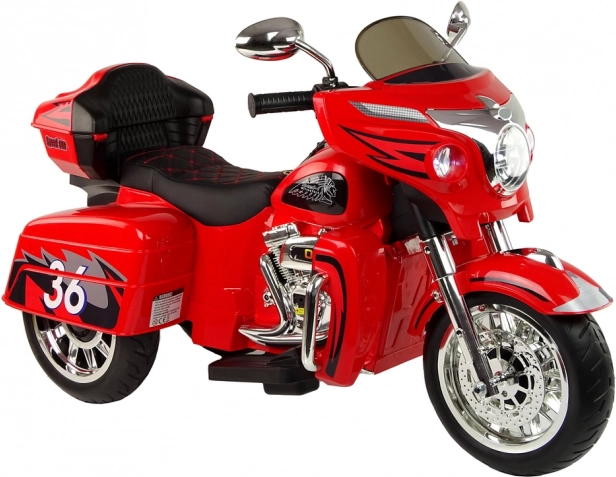 Elektrisches Kinder-Dreirad GOLDWING – rot