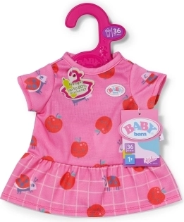 Baby Born dunkelrosa Sommerkleid für Puppe 36 cm