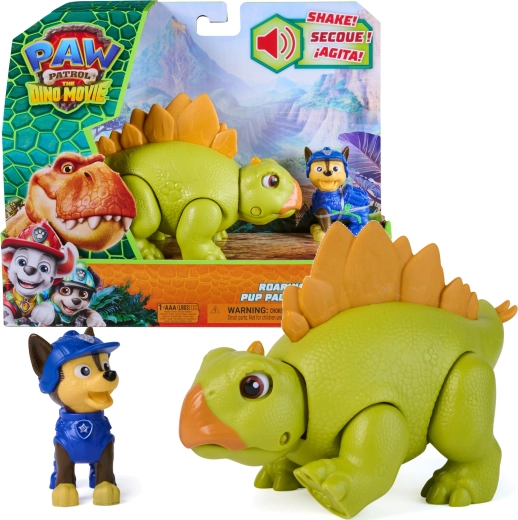 Spin Master PAW Patrol Dino: Chase mit interaktivem Stegosaurus (10 cm)