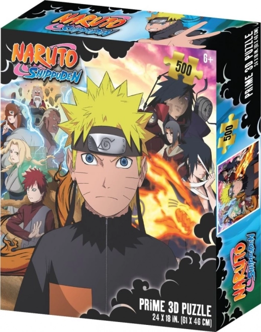 Naruto Shippuden 3D Puzzle mit 500 Teilen
