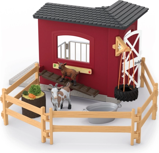 Ziegenstall SCHLEICH Farm World – Spielset für Kinder