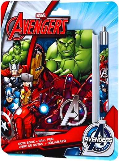 Avengers Notizbuch- und Kugelschreiber-Set