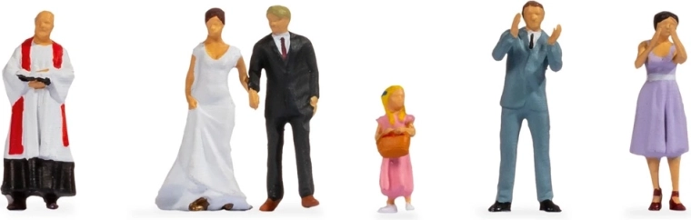 Noch Figuren-Set „Auf der Hochzeit“