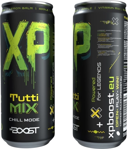 XP BOOST drink Kinder-Kräuterfruchtgetränk Tutti mix 330 ml