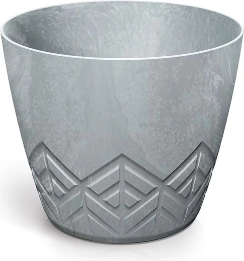 Blumentopf mit Betoneffekt 15,8 cm