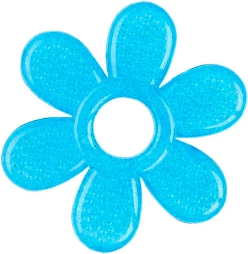 BabyOno Gel-Beißring blau