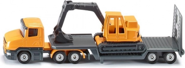 Fahrzeugset Wohnwagen mit Bagger