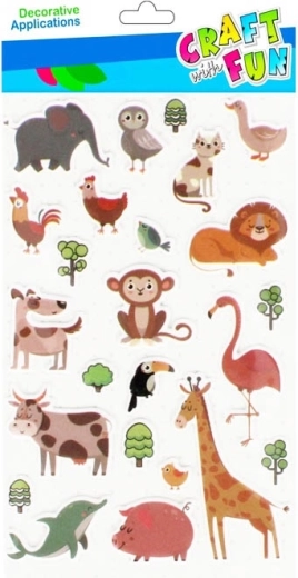 Tierchen-Sticker (24 Stk.)
