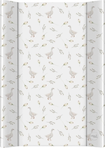 Ceba Baby Wickelauflage mit fester Platte Basic Goose 50 × 70 cm