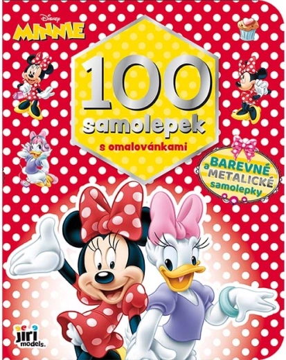 Minnie-Malbuch mit 100 Stickern