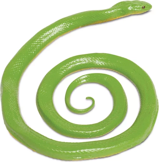 Grüne Natternschlange Safari Ltd. – handbemalte Figur - 1 Stück