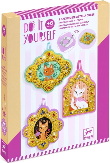 DJECO kreative DIY-Set Katzenporträts