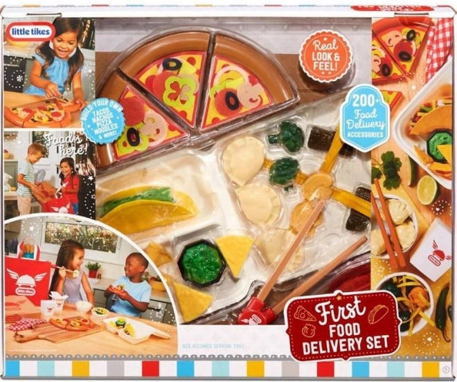 Little Tikes First Food Delivery – Mega-Lieferessen-Set (200 Zubehörteile)