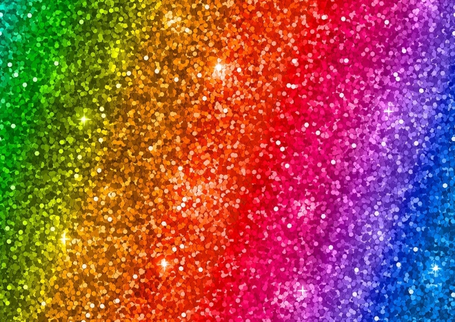 ENJOY Puzzle Regenbogen-Glitzerverlauf 1000 Teile