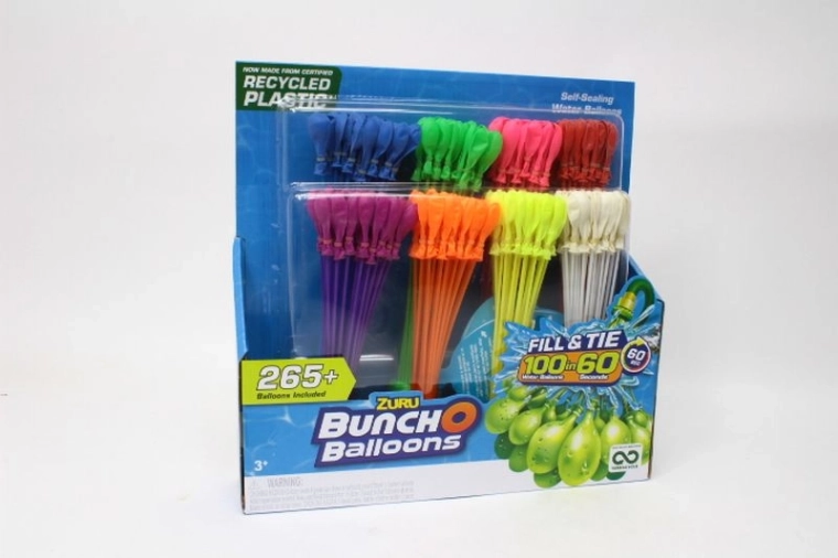 ZURU Bunch O Balloons Schnellfüll-Wasserballons – Set 8 Stk. (265 Ballons)