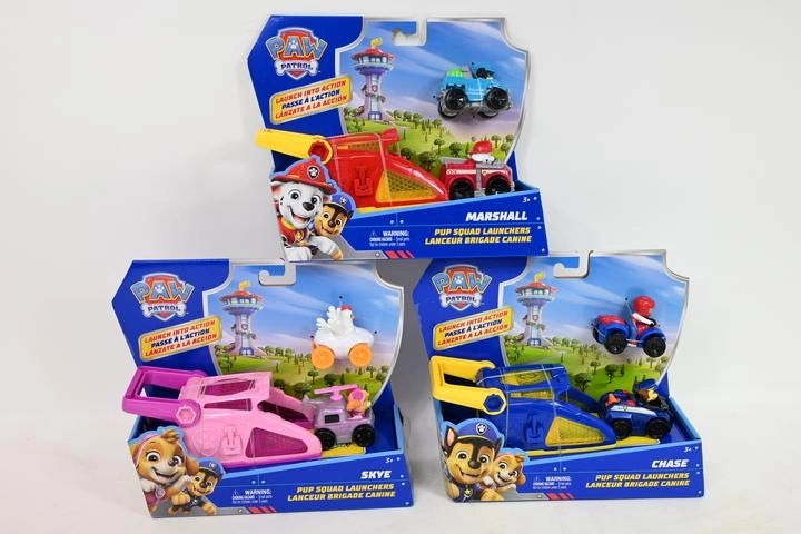 Spin Master PAW Patrol Mini-Fahrzeug mit Abschusswerfer
