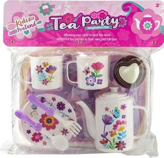 Teeservice 9-teilig - 1 Stück