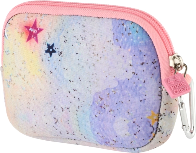 Pixie Crew kleine rosa Tasche Glitternox mit Pixeln