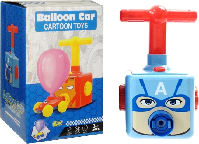 Handpumpe für Ballons mit Rennauto