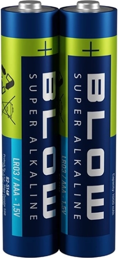 BLOW Super-Alkaline-Batterien AAA (LR3) – 2 Stk.