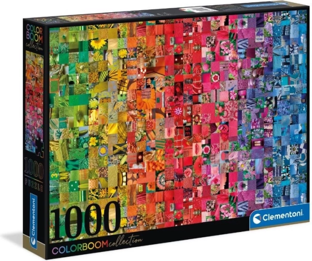 Puzzle 1000 Teile Collage Color Boom