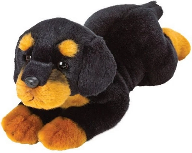 Plüschhund Rottweiler