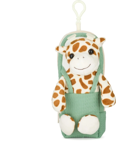 Plüsch-Etui Giraffe für Kinder