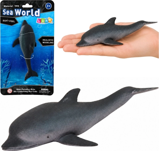 Gummi-Realistikfigur Meeresdelfin TPR 17,5 cm - 1 Stück