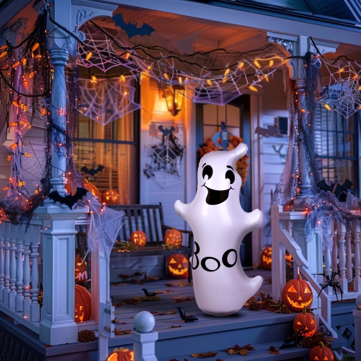 Aufblasbarer Halloween-Geist 120 cm
