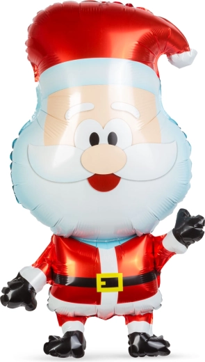Weihnachtlicher Folienballon Nikolaus 80 × 48 cm