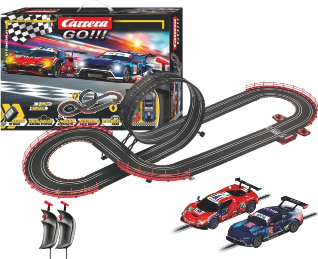Carrera GO!!! GT Powerplay Rennbahn 4,9 m