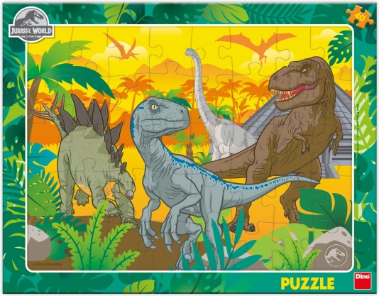 Puzzle Jurassic World 40 Teile, Brettpuzzle