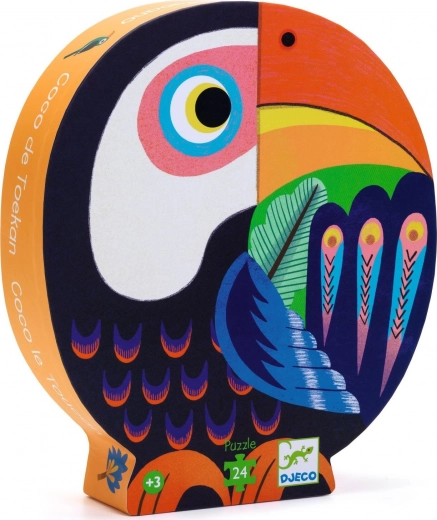 DJECO Puzzle Tukan Coco 24 Teile