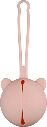 OH,POPPY! Nola Silikon-Etui für Schnuller Rosa