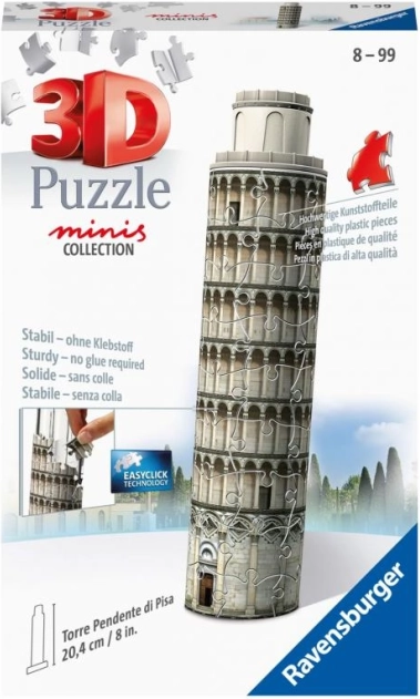 Ravensburger 3D Puzzle mit Motiv Schiefer Turm von Pisa