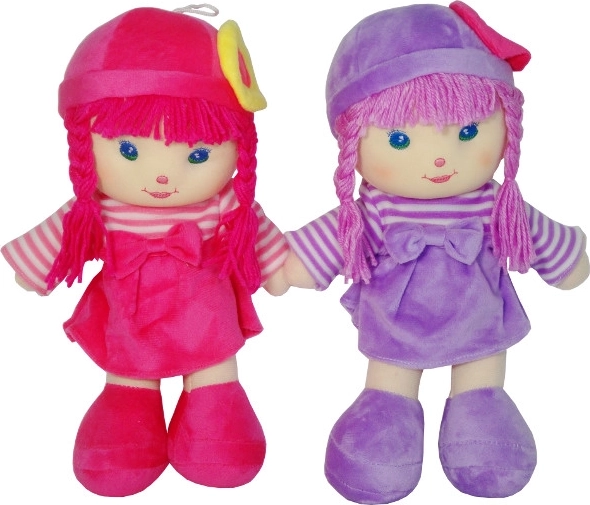 Stoffpuppe Dorotka 36 cm – singt und spricht Polnisch