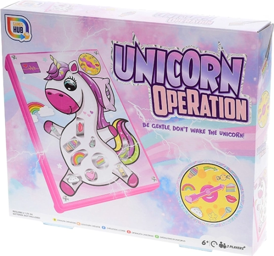 Einhorn-Operation – lustiges Geschicklichkeitsspiel mit Batterien