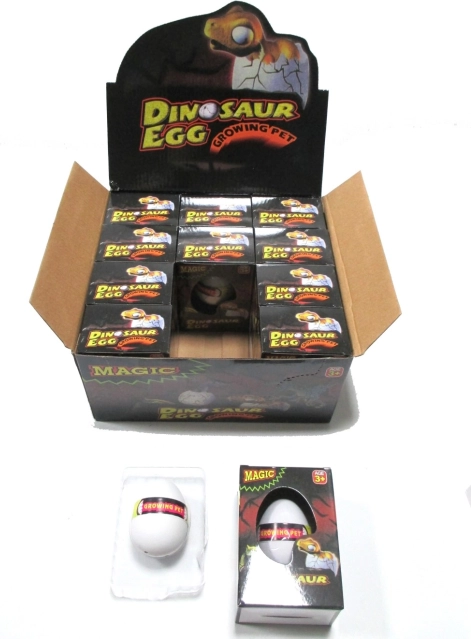 Ei mit wachsendem Dinosaurier 7 × 5 cm