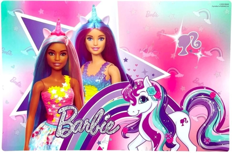 Schreibtischunterlage Barbie Unicorn