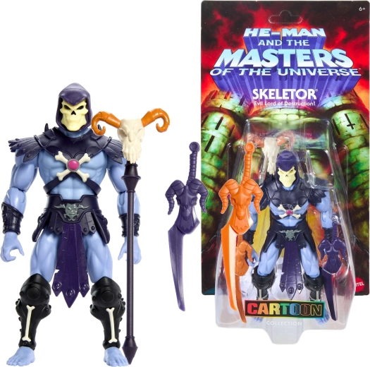 Masters of the Universe Figur Skeletor 14 cm mit Zubehör