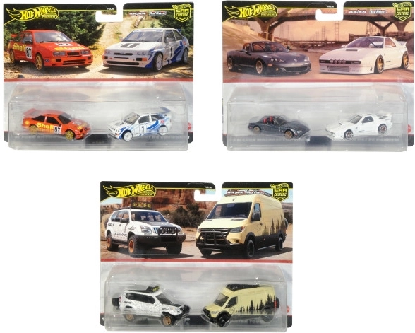 Hot Wheels Premium Set mit 2 Metall-Autos