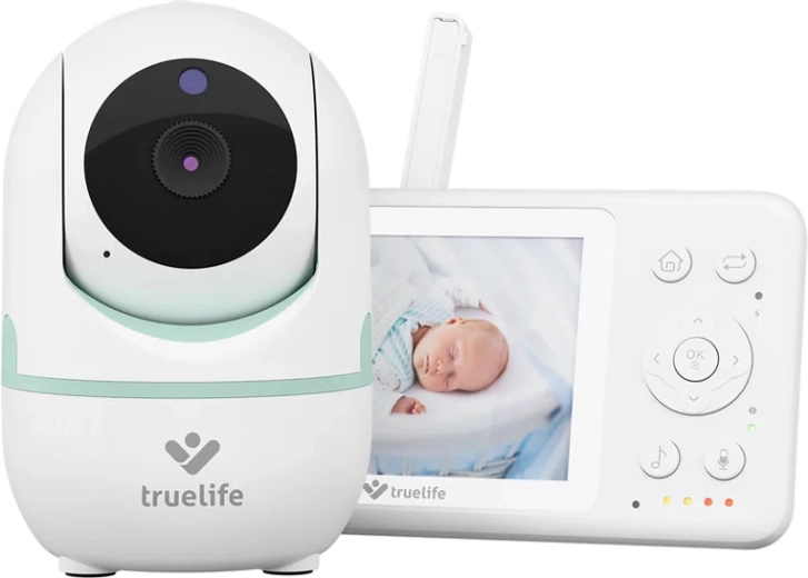 Digitale Videobabyphone TrueLife NannyCam R4i mit 360° schwenkbarer Kamera