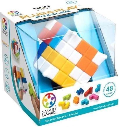 SmartGames Plug & Play Puzzler – kompakter Logikwürfel