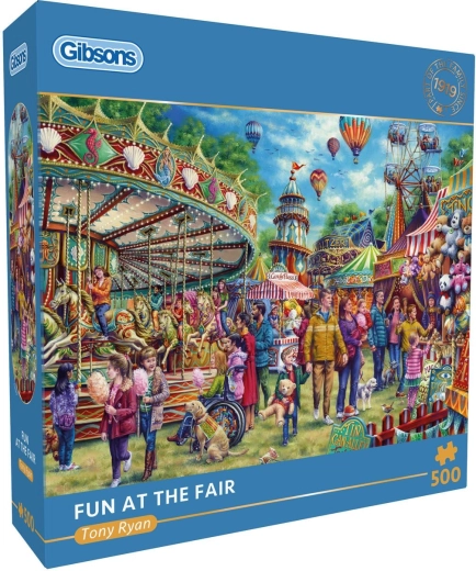 Gibsons Puzzle Jahrmarktspaß 500 Teile