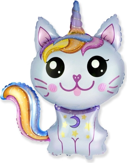 Folienballon Magische Katze