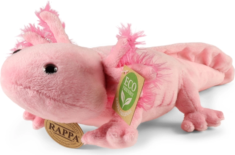Rappa Plüsch-Axolotl ECO FRIENDLY 34 cm