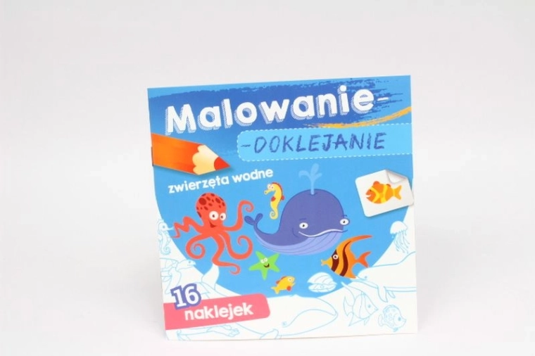 Malen und Kleben: Wassertiere